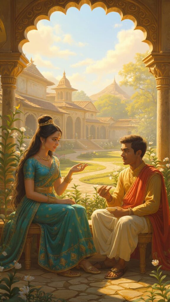 રાજકુમારી અને દક્ષિણાની વાર્તા